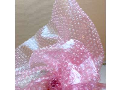 Boblefolie  Rosa 50cmx50 meter