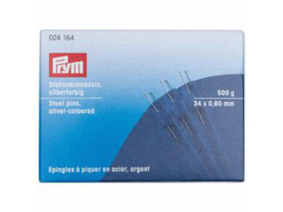 Stål knappenåle 500g 0,6x34mm