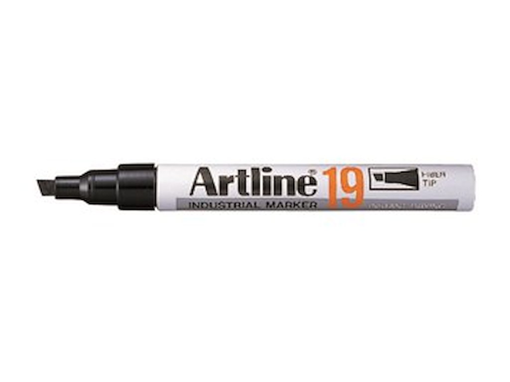 Artline 19 sort 2-5mm spids 