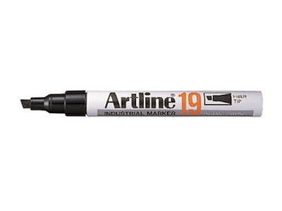 Artline 19 sort 2-5mm spids 