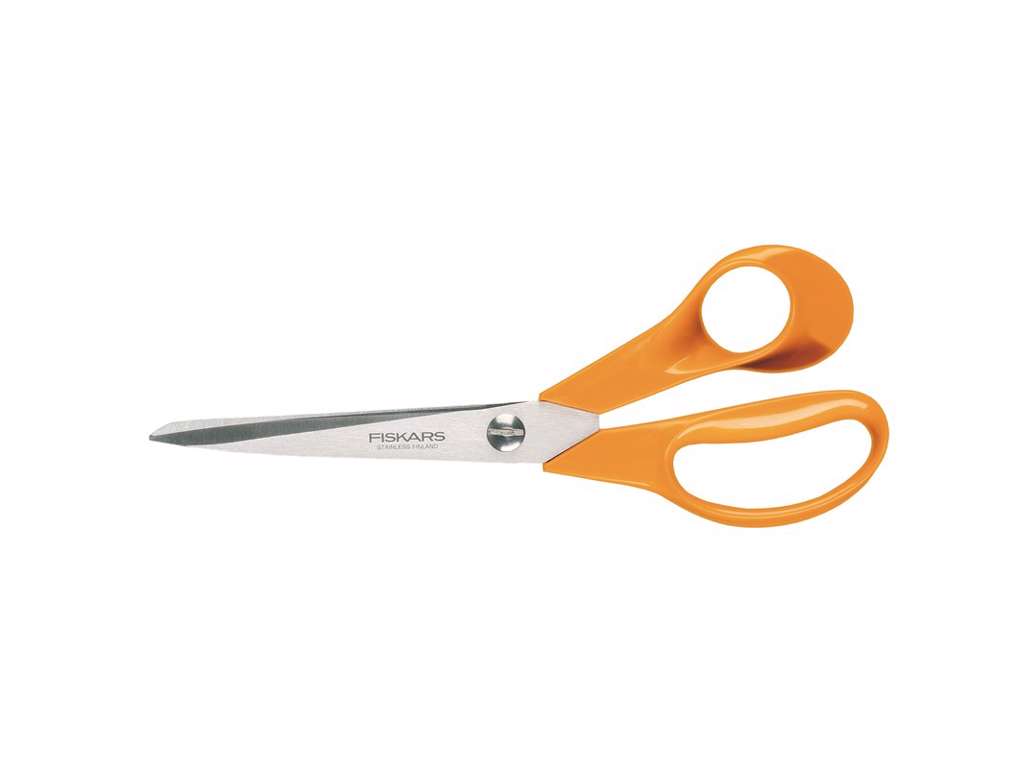 Saks Fiskars universal højre hånd orange