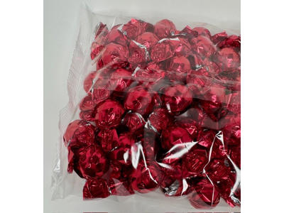 Chocolates with hazelnuts red - 1 kg. bag
