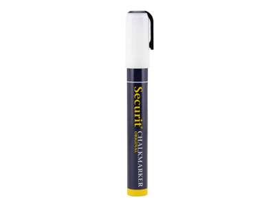 Securit kridtmarker 2-6mm hvid
