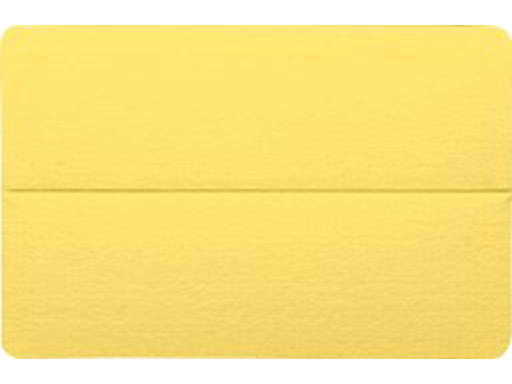 Bordkort dobbelte 107×70mm Gul (10)