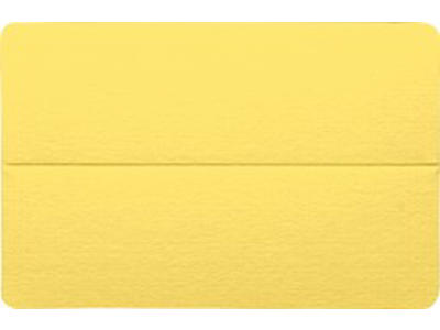 Bordkort dobbelte 107×70mm Gul (10)