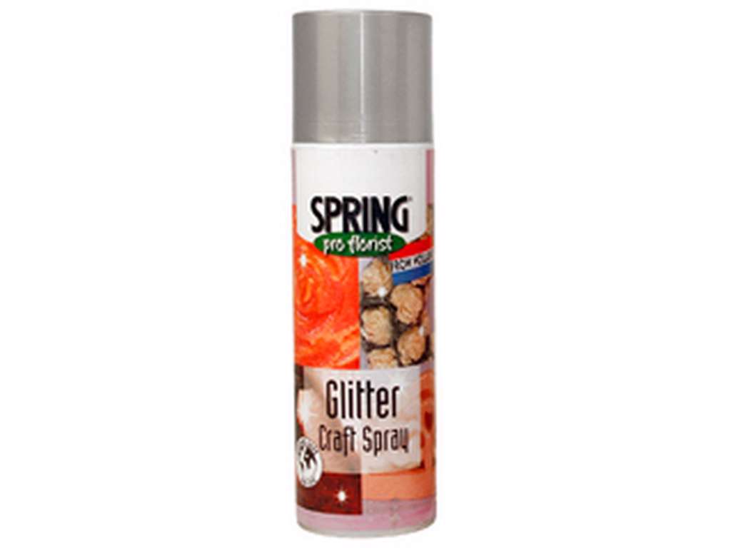 Glitterspray 300ml SØLV