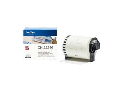 Brother DK22246 103mmx30,48m labels i endeløs bane