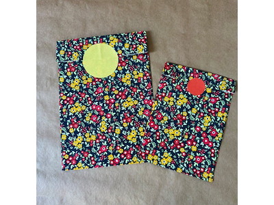 Gaveposer 16x27/8cm med blomster 7648H 250 stk