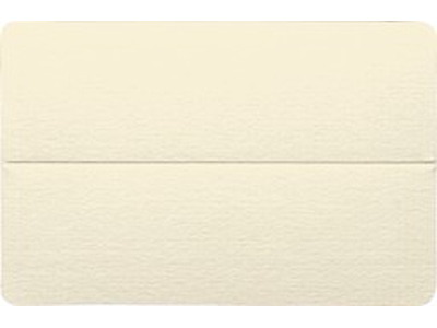 Bordkort dobbelte 107×70mm Elfenben