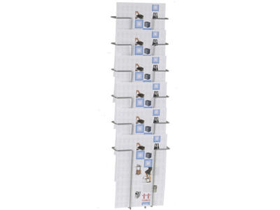 Brochure holder steel A4