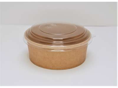 Salatbowle brunt pap 750ml