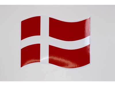 Flag selvklæbende 14x21cm - Lille