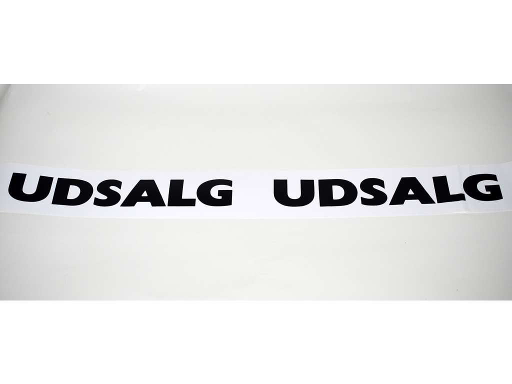 Udsalgsstreamer Udsalg-Udsalg 12x96 cm