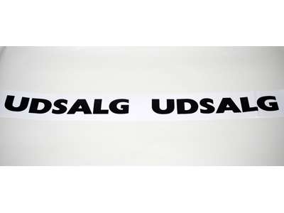 Udsalgsstreamer Udsalg-Udsalg 12x96 cm