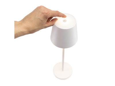 Securit® FELINE lampe hvid