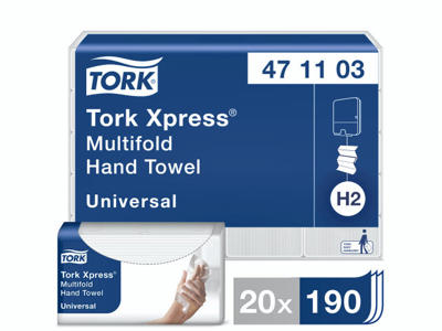 TORK 47 11 03 Xpress H2 2-lags N93330 