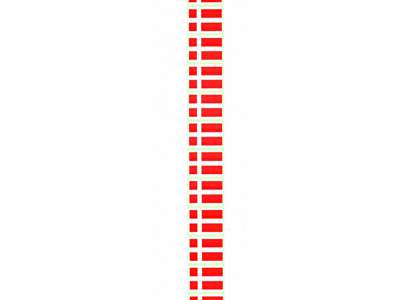 Etiketter danske flag 31x23 mm