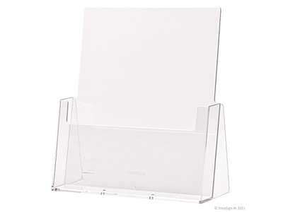 Brochure holder A4 1 compartment ready
