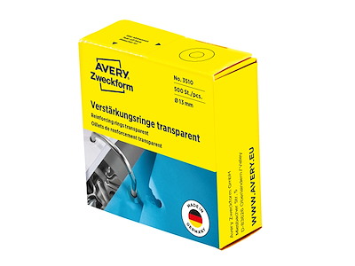 Hulforstærker 500stk Transparent