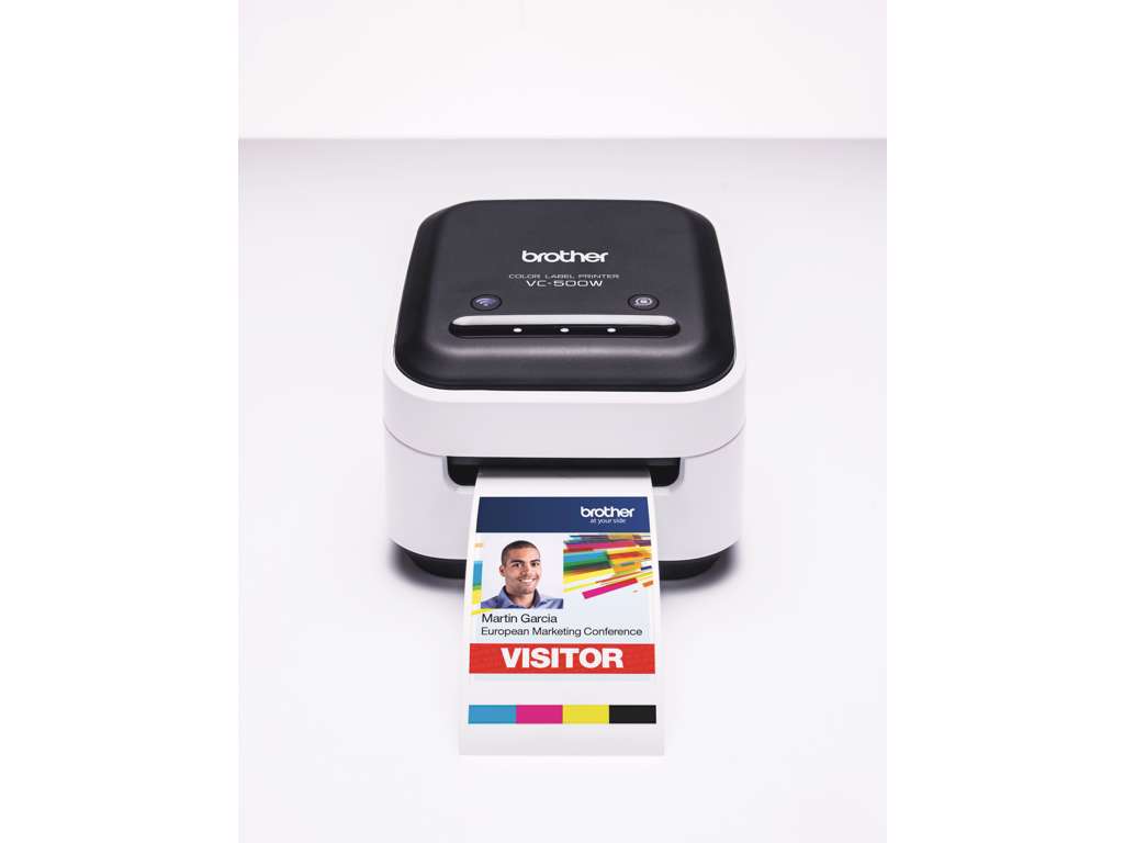 Brother VC-500W Color Label Printer WI-FI