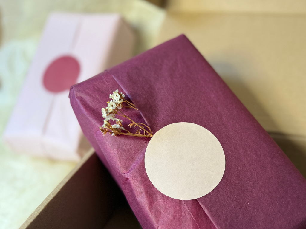 Silkepapir nr.72 Burgundy