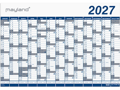 Mayland Kæmpekalender 2027 1x13 mdr. 