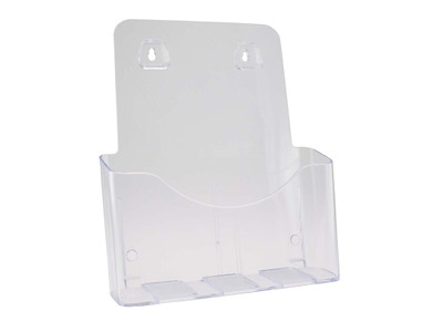 Brochure holder A4 1 compartment ready