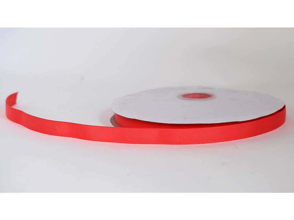 Silk ribbon 16mm grooved. Watermelon