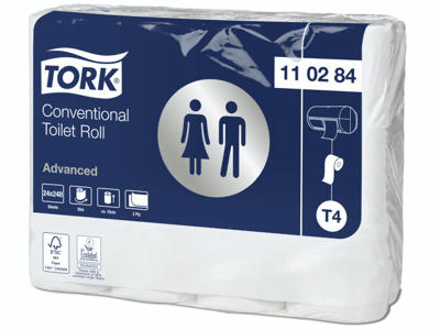 Toiletpaper TORK T4 110284 (24 rolls) 