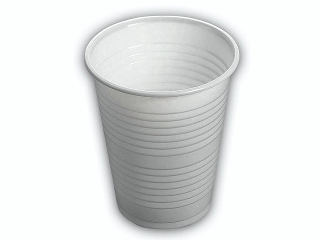 Plastic cups 21 cl. 100 pieces
