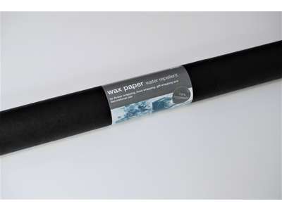Voxet papir sort 70cm x 50m