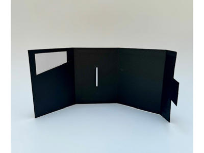 Bonomslag 10x13cm Sort