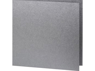 Dual card, 160x160mm, silver