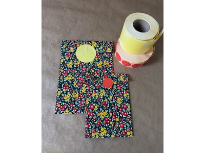 Gaveposer 16x27/8cm med blomster 7648H 250 stk