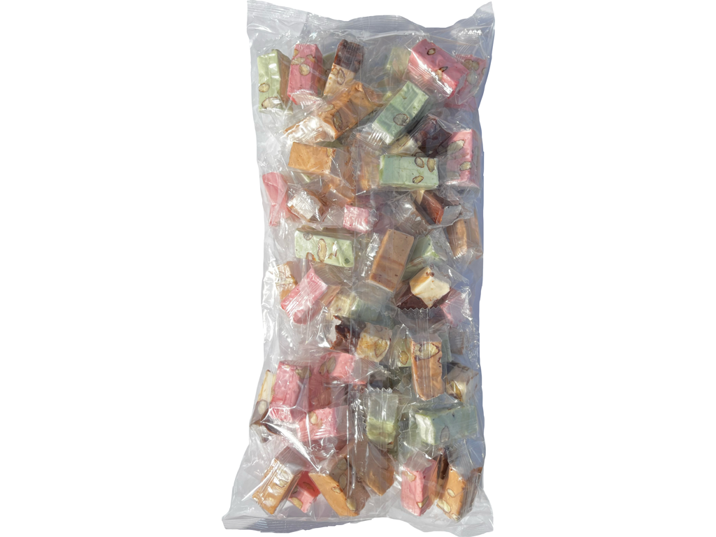 Fransk nougat mixet 1 kg