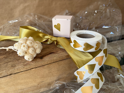 Gift Box 5x5x5cm Nude (10 pcs)