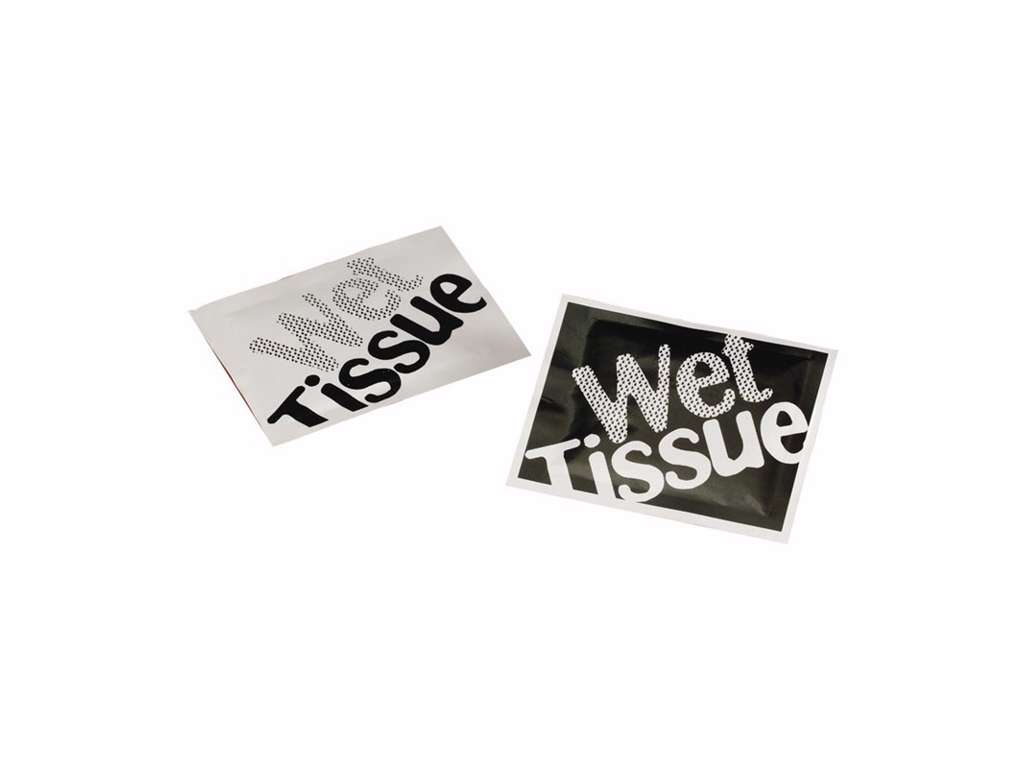 Vådservietter "Wet Tissue" pk. / 100 stk