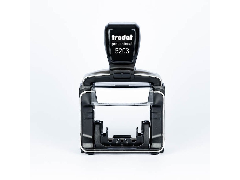 Trodat 5203 Komplet stempel m/tekstplade + pude