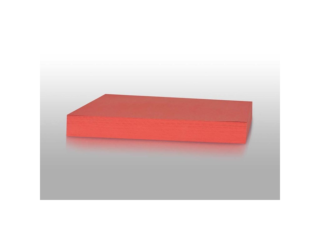 A4 Card red Play Cut A4