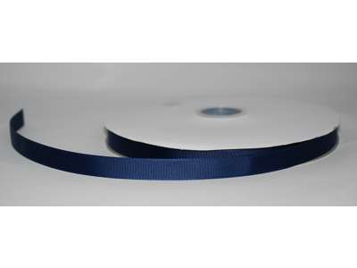 Silkebånd 16mm rillet Navy