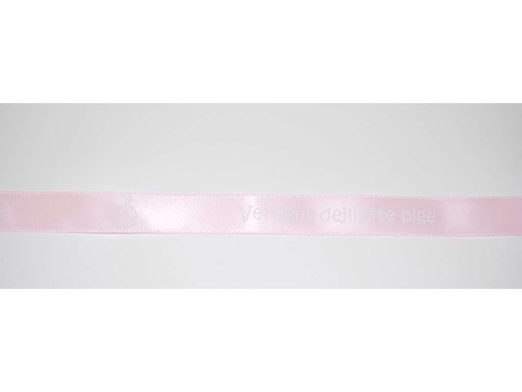 Bånd pige 16mm x 20m Rosa