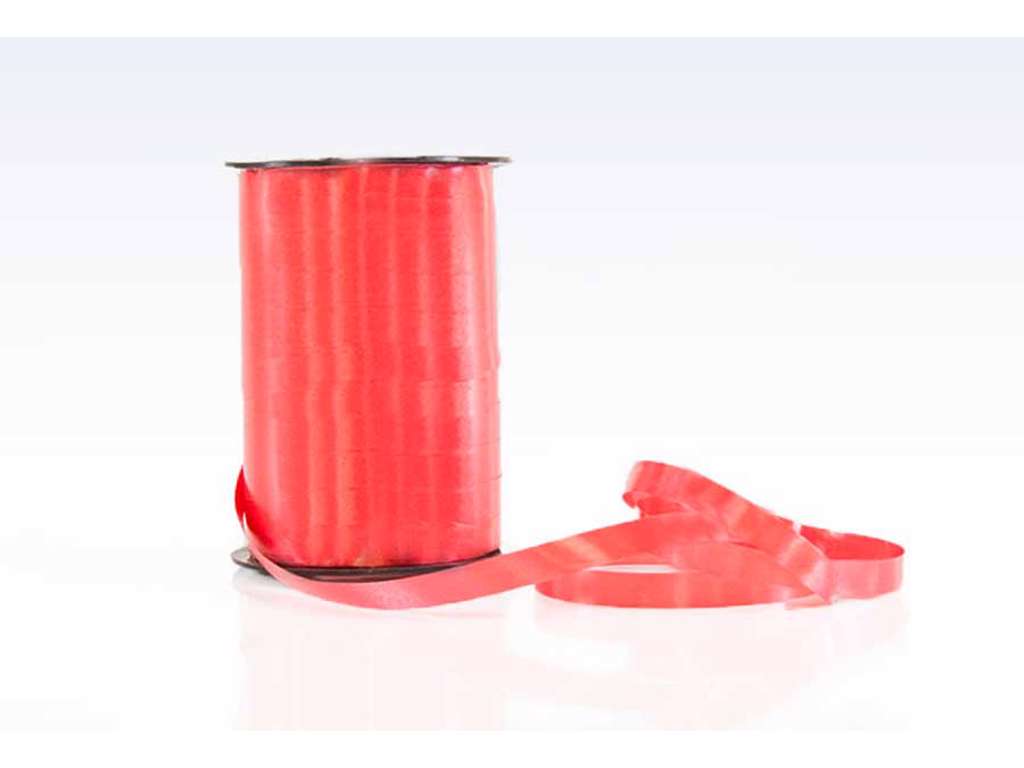 Gift ribbon poly 10 mm - Red