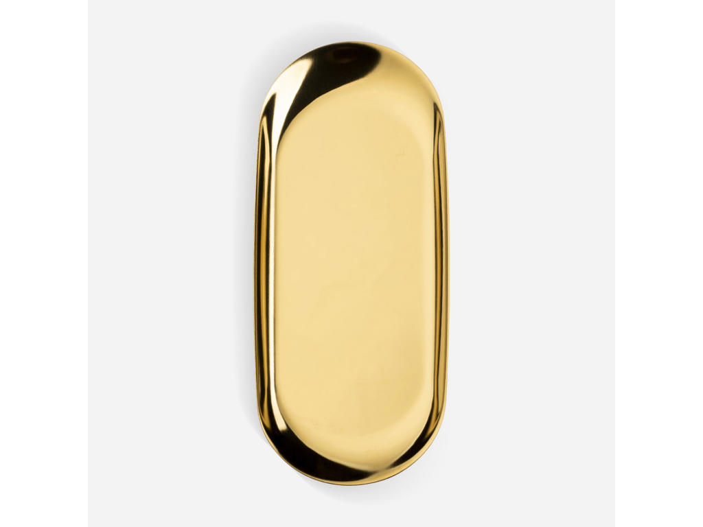 Messingfad Ovalt 23x9,5x1cm