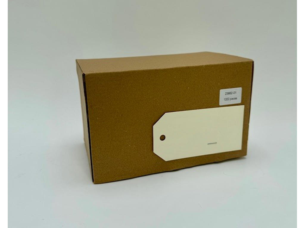 Manilla tags natural A5 6x12cm