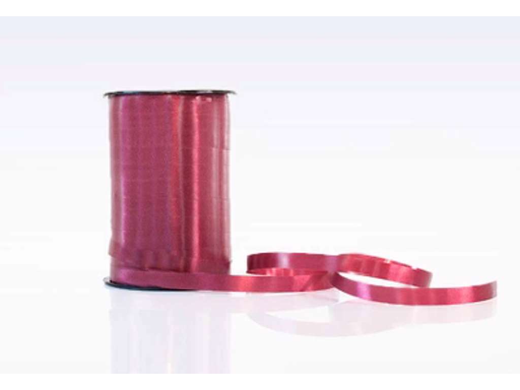 Gift ribbon poly 10 mm - Bordeaux