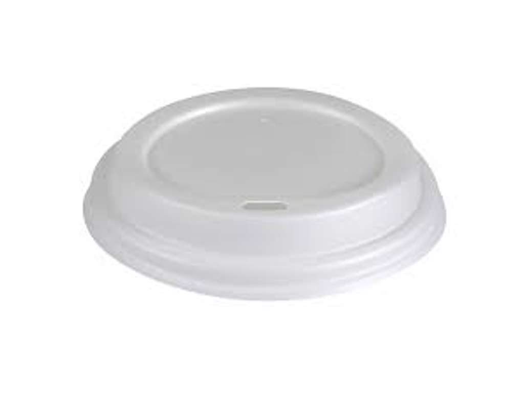 Drikkelåg Ø8cm hvid CPLA