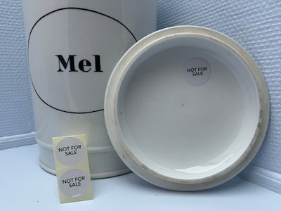 Etiketter ø30mm med logo 1-4 farver