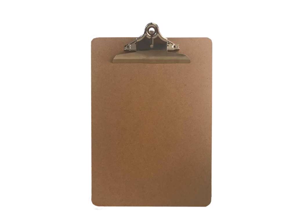 Clipboard A4 mdf wood Writing board