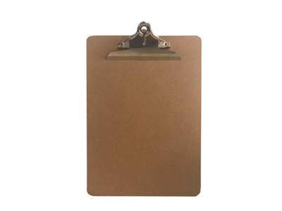 Clipboard A4 mdf wood Writing board