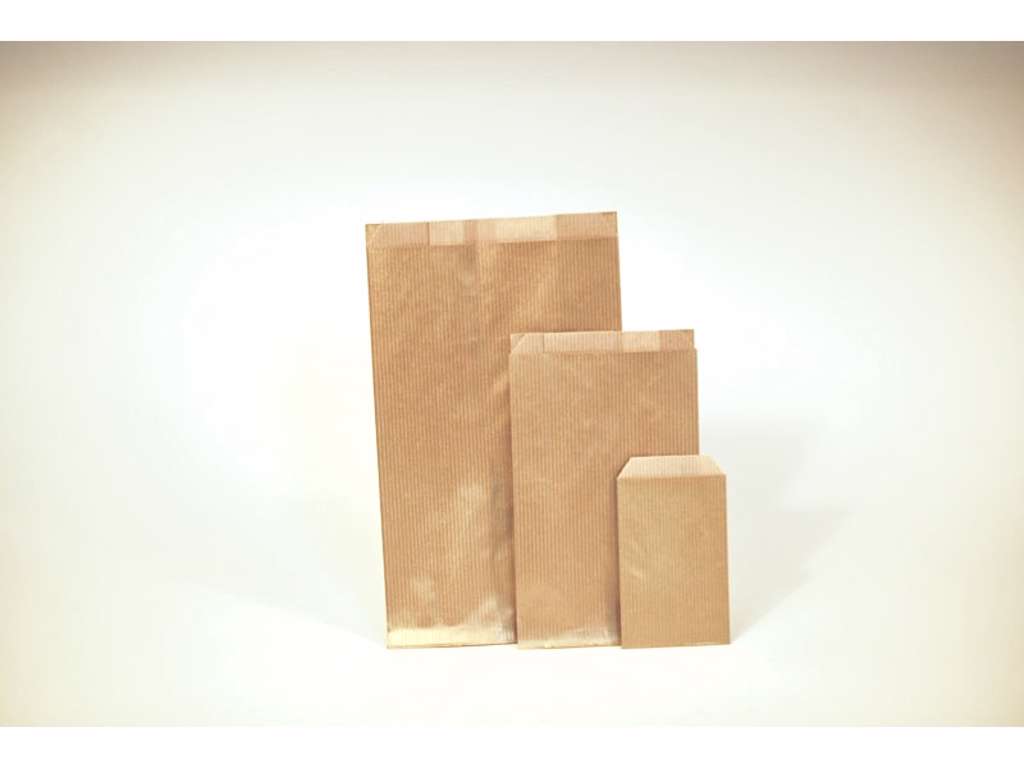 Gift bag 16x27/8cm gold